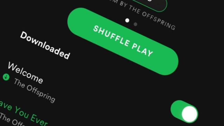Reprodução aleatória Spotify